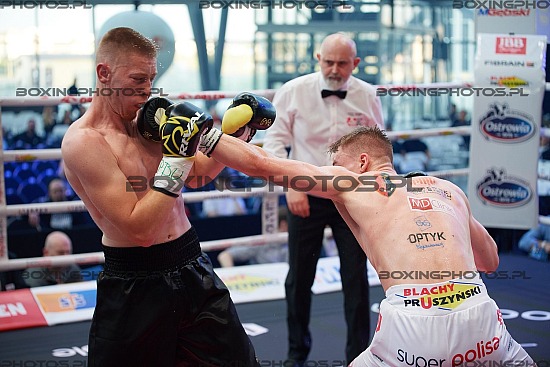 Tobiasz Zarzeczny, Andrija Kuzman, knockout boxing night 27, rzeszow, poland, knockout promotions, kbn 27