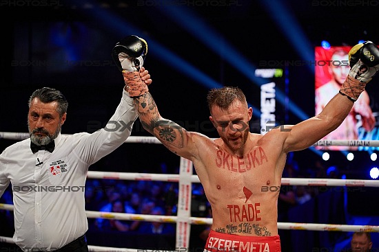 Kamil Szeremeta, Vladyslav Gela, KBN 24, KnockOut Boxing Night, 2022, Lublin, Poland