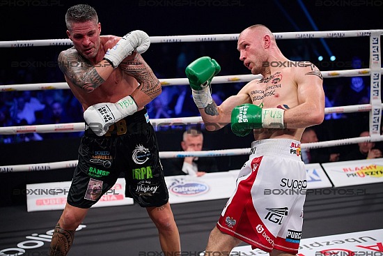 2024, KBN 34, KnockOut Boxing Night, Wrocław, Wroclaw, Rafał Wołczecki, Rafal Wolczecki, Damial Bonelli