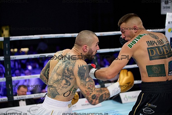 Kajetan Kalinowski, Max Miszczenko, Max Mishchenko, Rocky Boxing Night, RBN, 2023, Kościerzyna, Koscierzyna, Poland