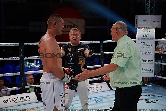 Kacper Meyna, Krzysztof Twardowski, WBC Frankophone, WBC, RBN 16, Rocky Boxing Night, Żukowo, Zukowo, 2023