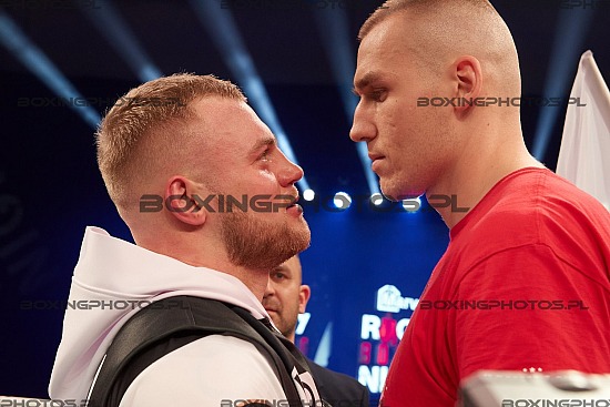 RBN 15, Rock Boxing Night, Stężyca, Stezyca, Rocky Boxing Promotion, 2023, Kacper Meyna, Damian Knyba, face off, face to face