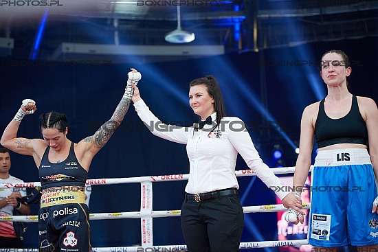 Ada Jędrzejczyk, ada, jedrzejczyk,monika lis,knockout boxing night 27, rzeszow, poland, knockout promotions, kbn 27