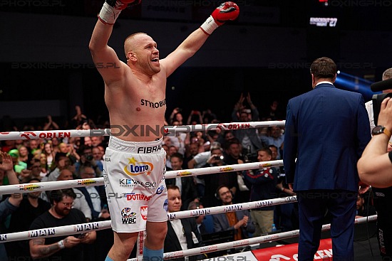Łukasz Różański, Lukasz Rozanski, Alen Babic, WBC, World champion, wbc bridger,knockout boxing night 27, rzeszow, poland, knockout promotions, kbn 27