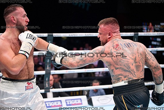 Dawid Turzenieecki, Piotr Balcerzak, 2025, Sopot, RBN 21, Rocky Boxing Night