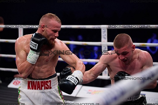 2024, KBN 34, KnockOut Boxing Night, Wrocław, Wroclaw, Hubert Kwapisz, Lukas Pastorek