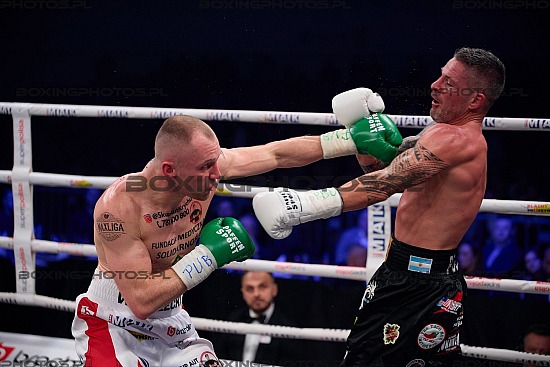 2024, KBN 34, KnockOut Boxing Night, Wrocław, Wroclaw, Rafał Wołczecki, Rafal Wolczecki, Damial Bonelli