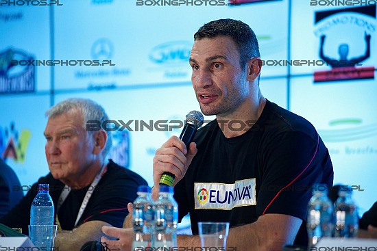 Tomasz Adamek, Vitali Klitschko, Witalij Kliczko, Wroclaw, Wrocław, 2011