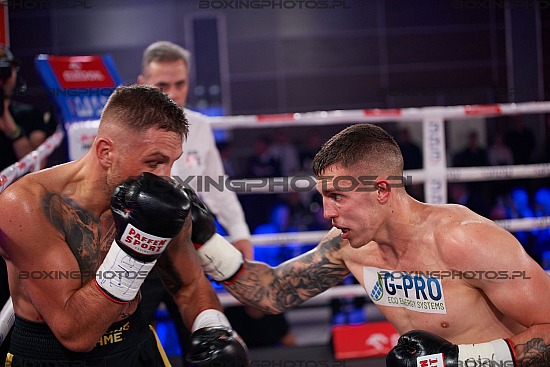 Miłosz Grabowski, Miłosz Grabowski, Maciej Drozdowski, NDKBN 31, KnockOut Boxing Night, Nosalowy Dwór, Nosalowy Dwór, Zakopane, 2023, Poland,