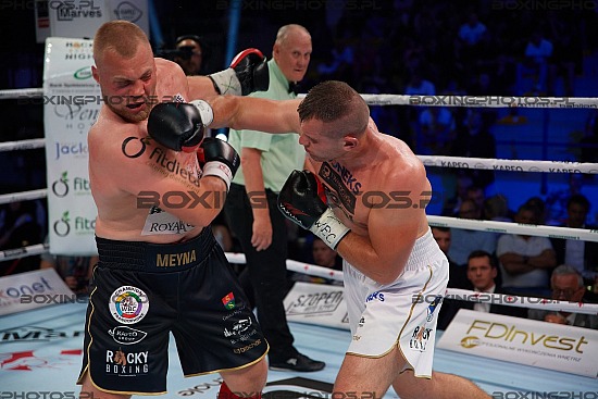 Kacper Meyna, Krzysztof Twardowski, WBC Frankophone, WBC, RBN 16, Rocky Boxing Night, Żukowo, Zukowo, 2023