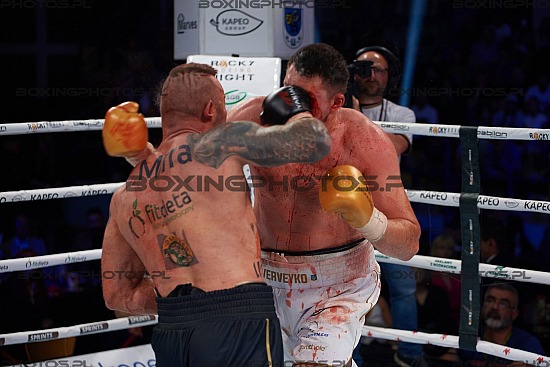 Artur Bizewski, Sergey Verweyko, Siergiej Werwejko, RBN 16, Rocky Boxing Night, Żukowo, Zukowo, 2023
