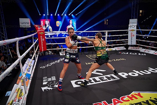 2023, Jastrzębie - Zdrój, Jastrzebie Zdroj, KBN 30, Knockout Boxing Night, Knockout Promotions, Laura Grzyb, Stevi Levy