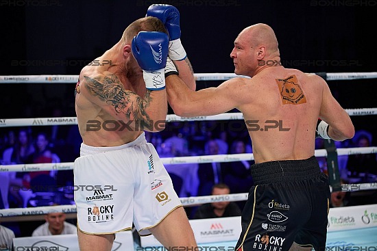 Łukasz Puczyński, Lukasz Puczynski, Hubert Krasuski, Rocky Boxing Night, RBN, 2023, Kościerzyna, Koscierzyna, Poland