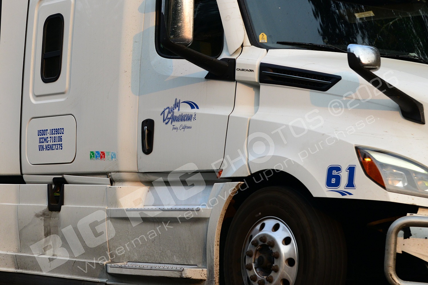 61, BBF, Dairy American, Dairy American 61, Dry Van