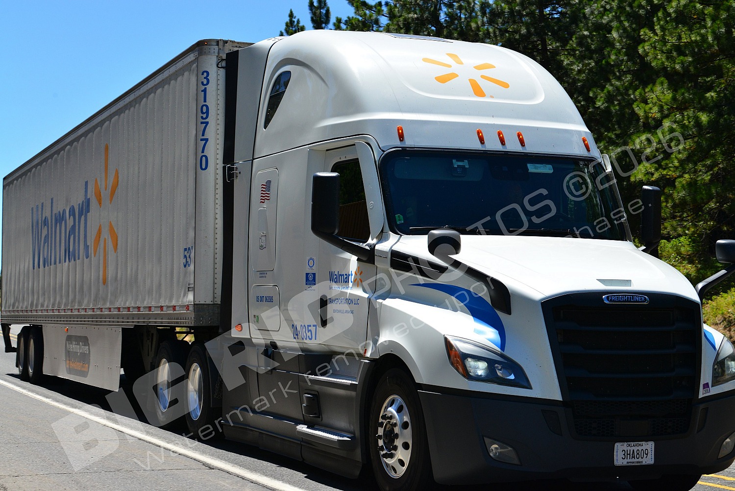 24-0357, 3ha809, BBB, Freightliner Tru, Walmart, Walmart 24-0357