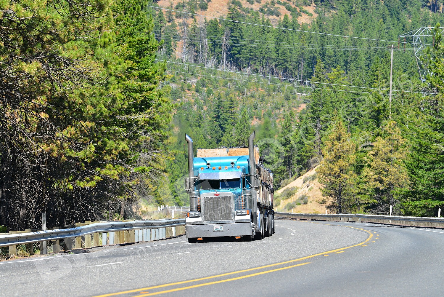 18, 80470rp, BBB, Flatbed, Kenworth, Logger, Peterbilt