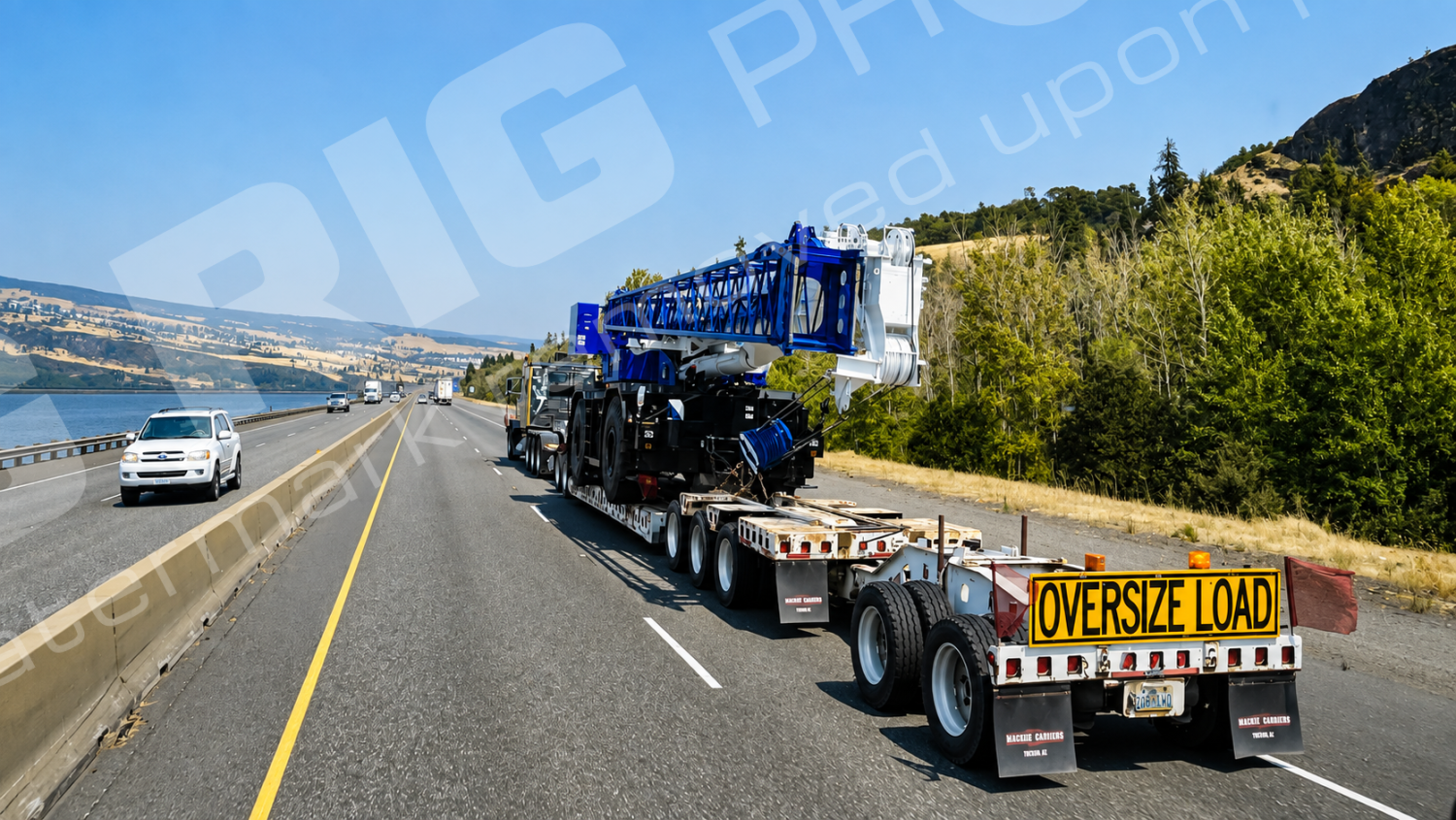 columbia gorge, goldy rogers, heavy haul, i84, i_84, machine carriers
