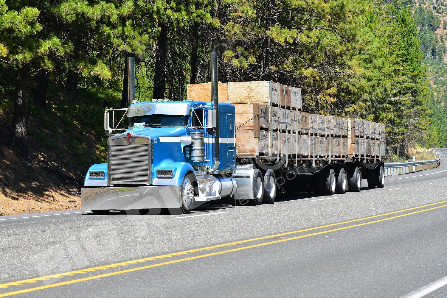 18, 0500, BBB, Dry V, Flatbed, Generic, Logger, Noguez Transport