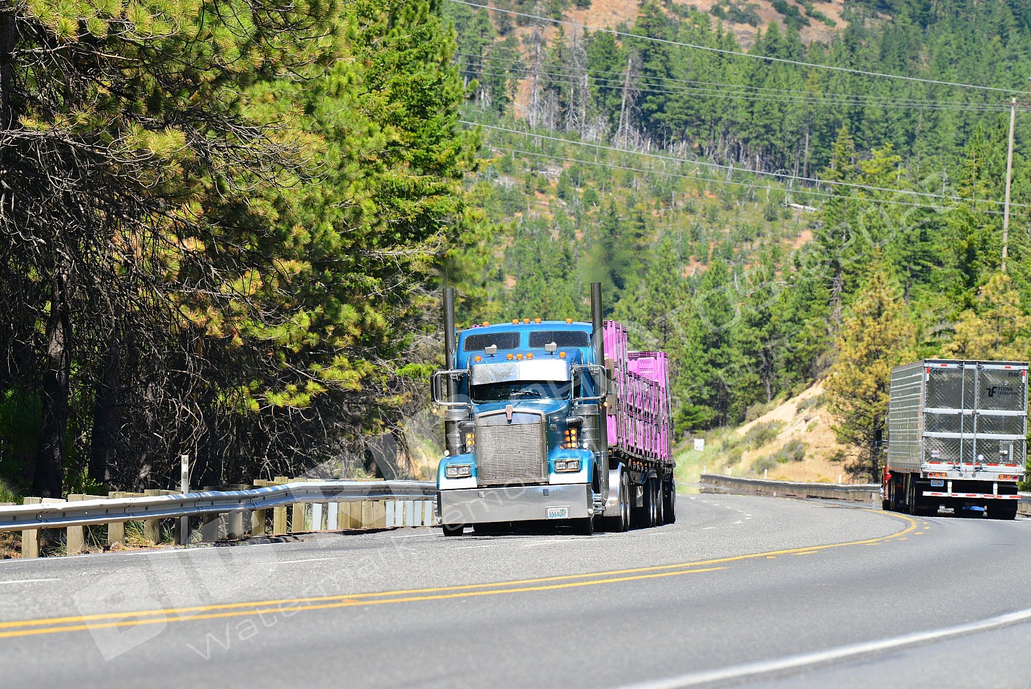 1, 99040rp, Agriculture, BBB, Flatbed, Kenworth, Logger, Sutton
