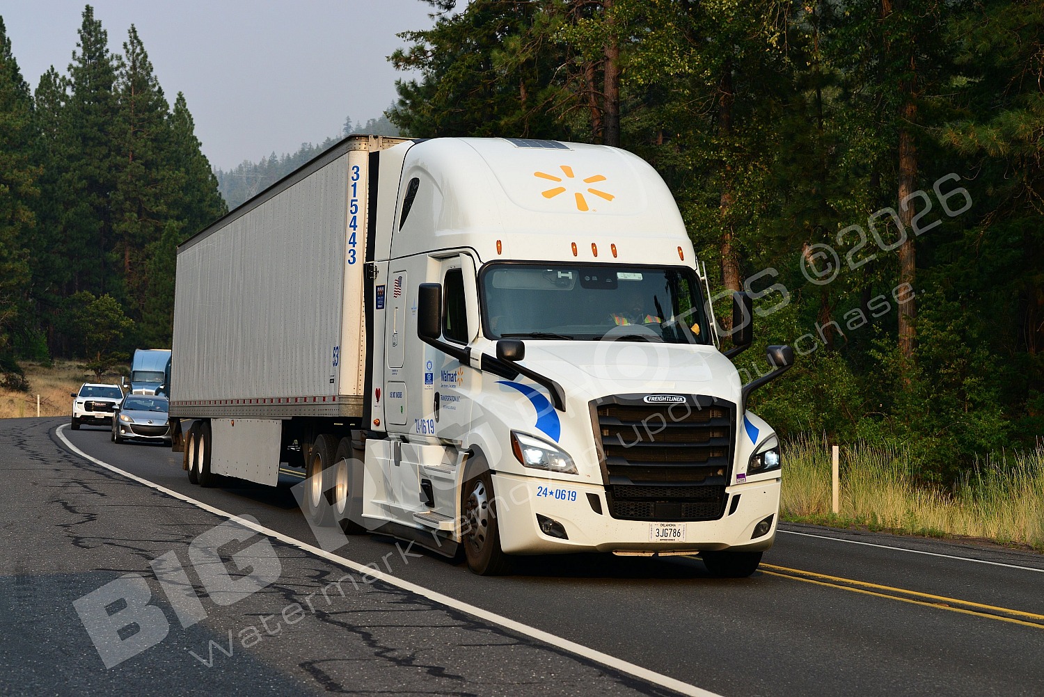 24-0619, BBF, Dry Van, GMC, Walmart, Walmart 24-0619, cni6162