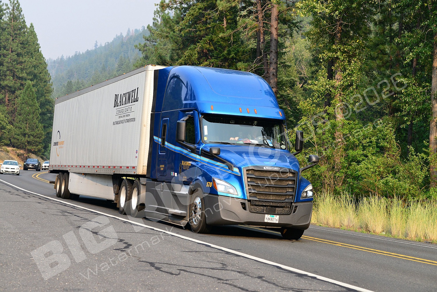 578, BBF, Blackwell Conso, Dry Van, Freightliner Trucks, yakb216