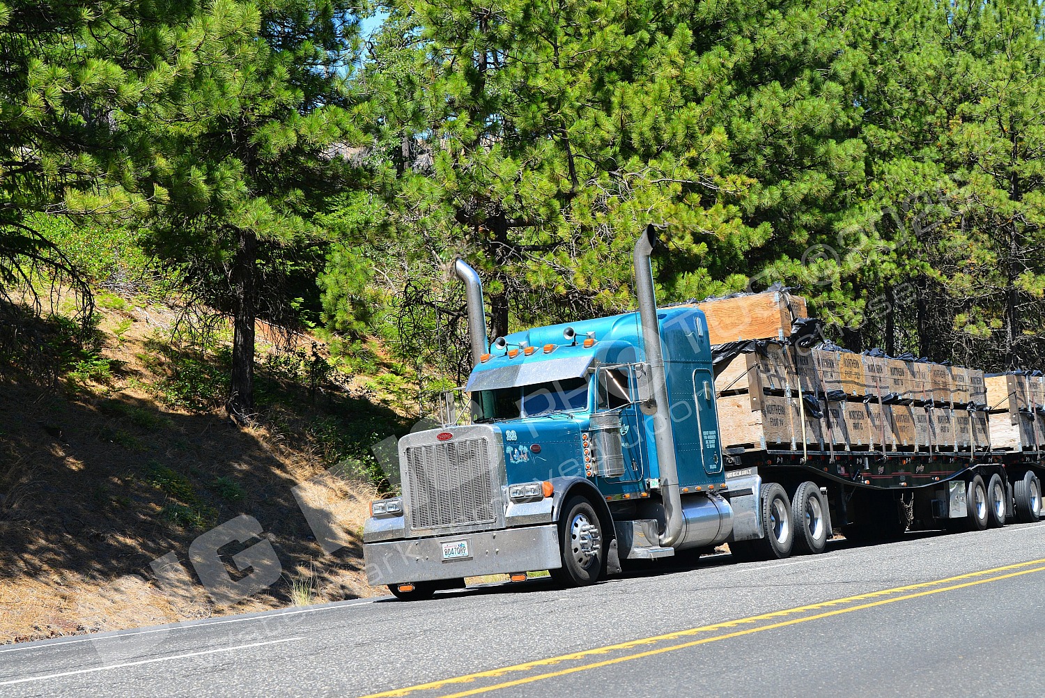 28, 80470rp, BBB, Flatbed, Peterbilt