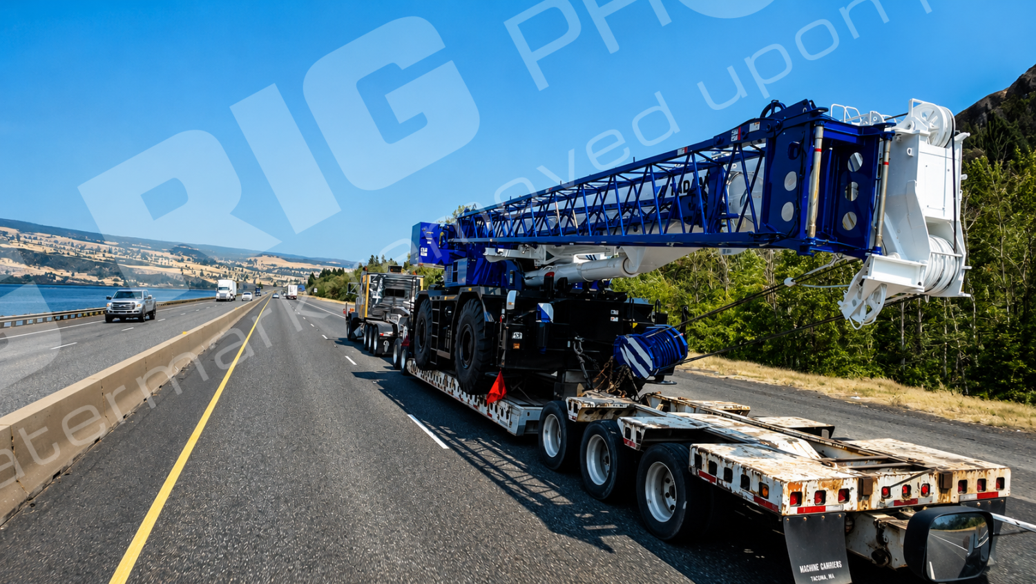 columbia gorge, goldy rogers, heavy haul, i84, i_84, machine carriers