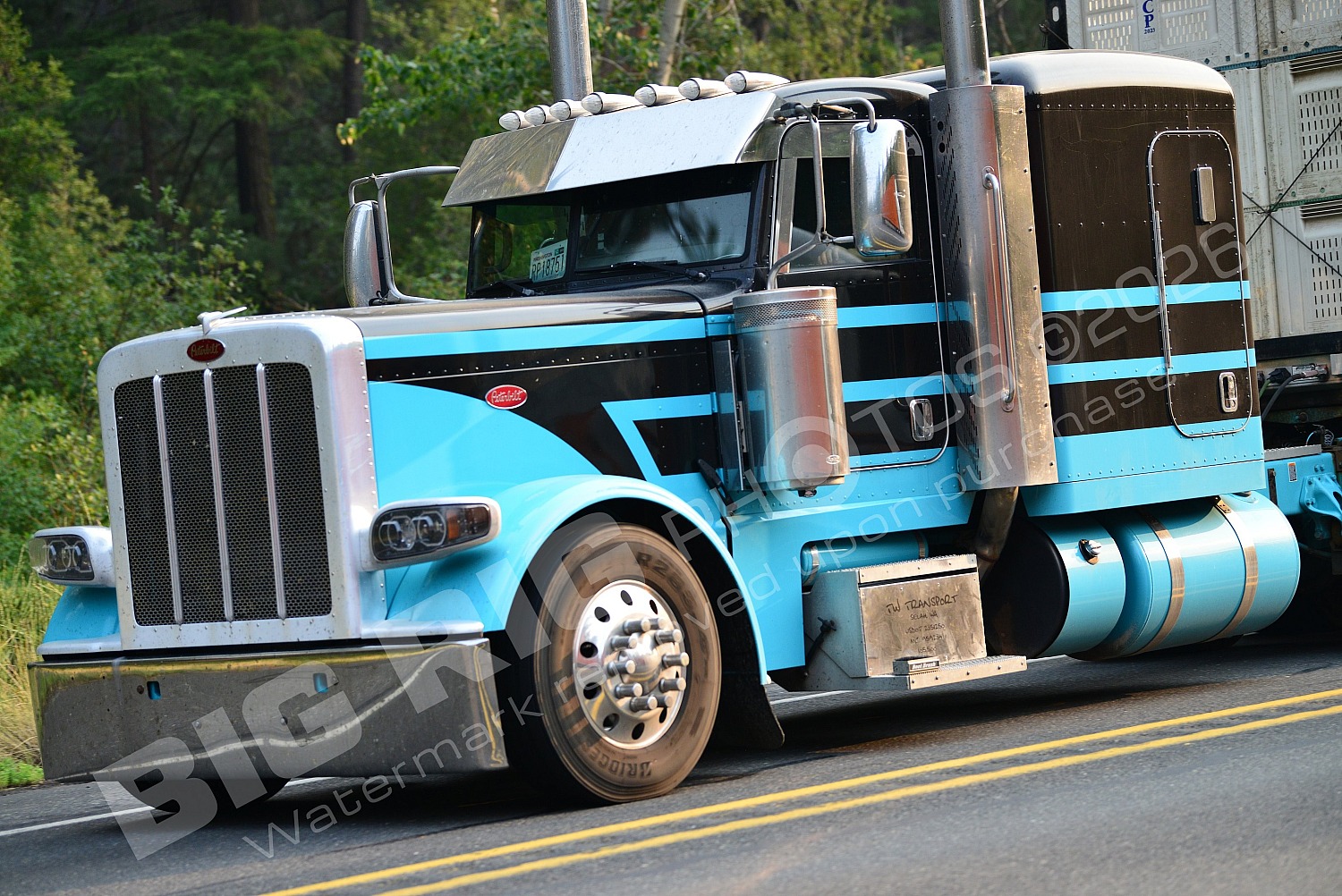 Agriculture, BBF, Flatbed, Livestock, Peterbilt, rpi8751