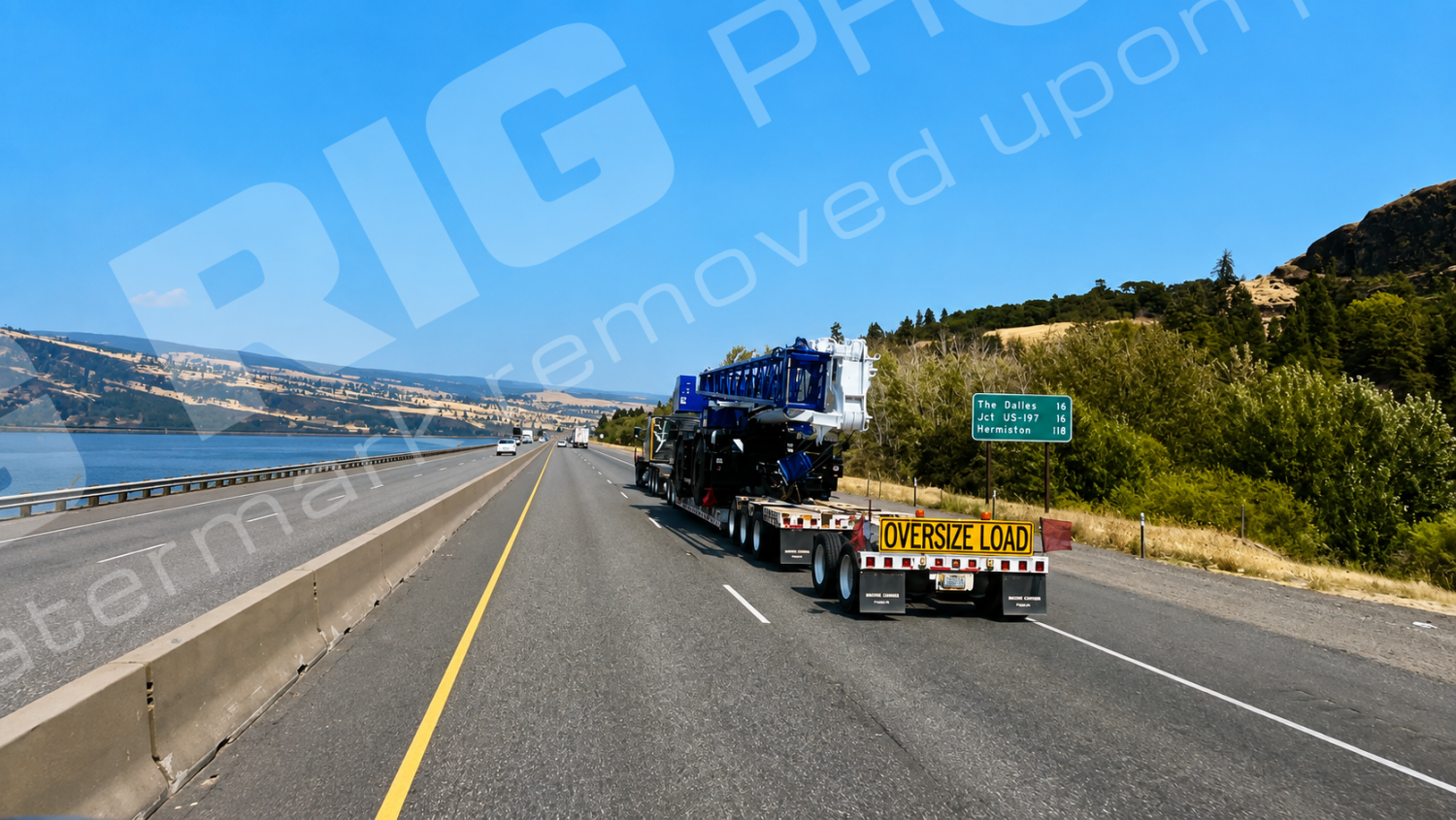 columbia gorge, goldy rogers, heavy haul, i84, i_84, machine carriers