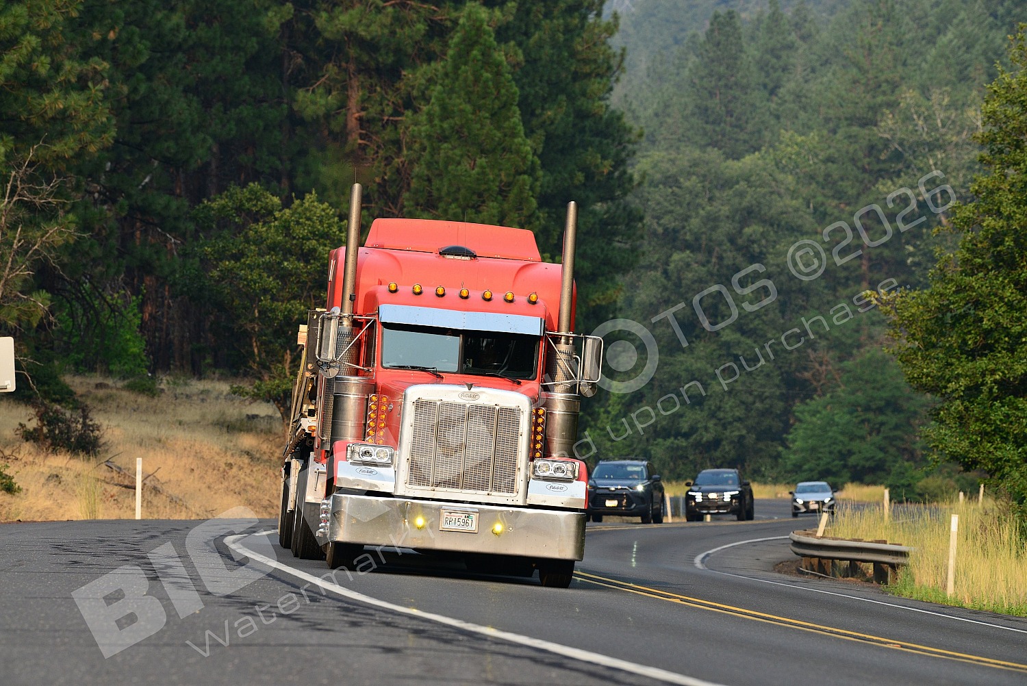21, BBF, Flatbed, Logger, Peterbilt, rp15961