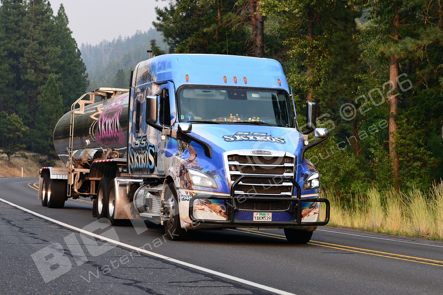 55, BBF, Freightliner Trucks, SKIKOS, SKIKOS 55, Tanker, yakm539
