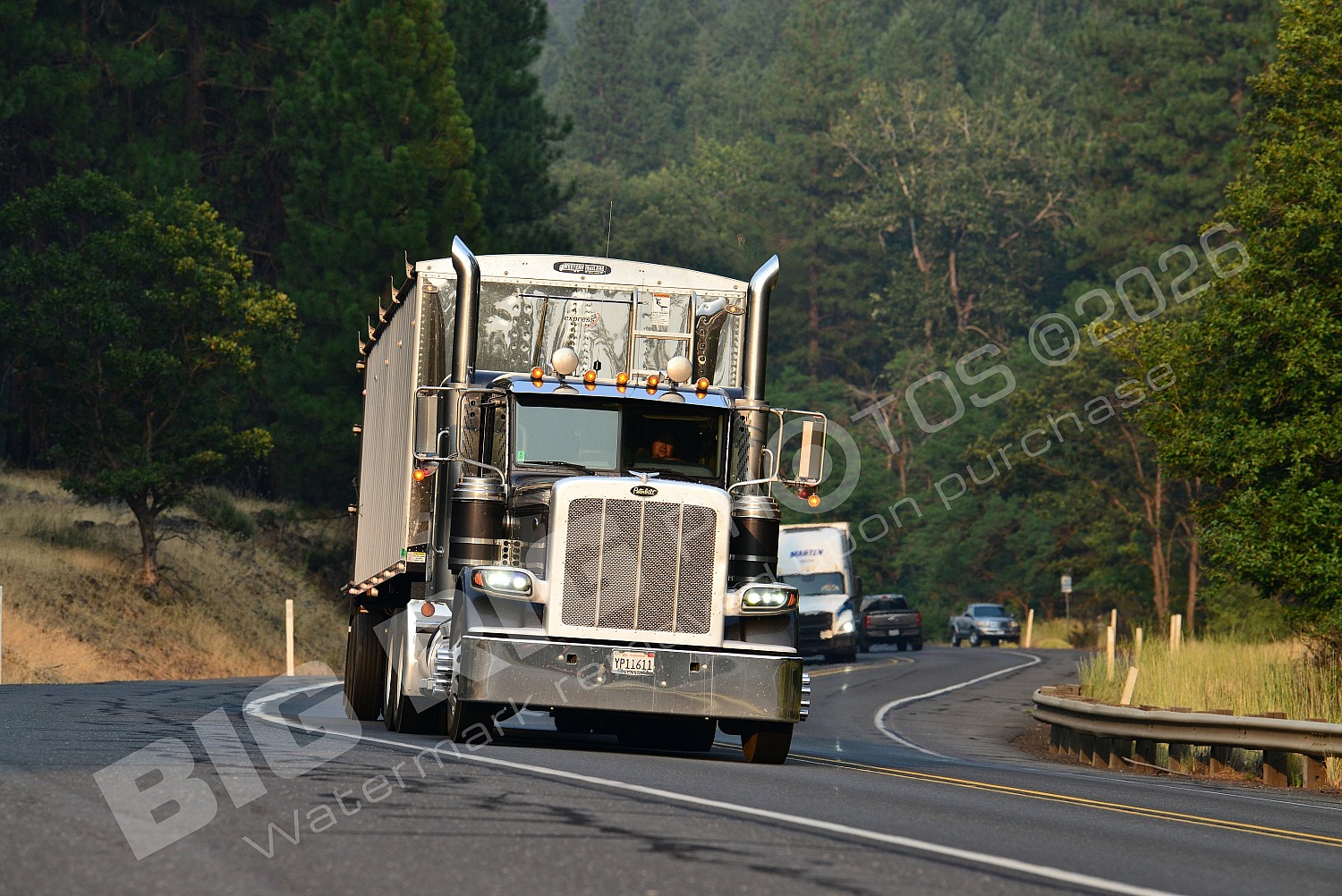 Agriculture, BBF, Dry Van, Logger, Peterbilt, yp11611