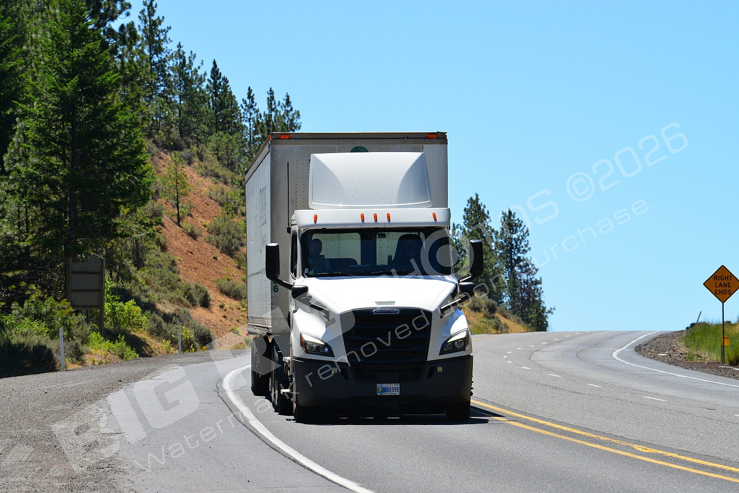 086, 2889990, BBB, Dry Van, Freightliner Trucks, Prime Window Sy