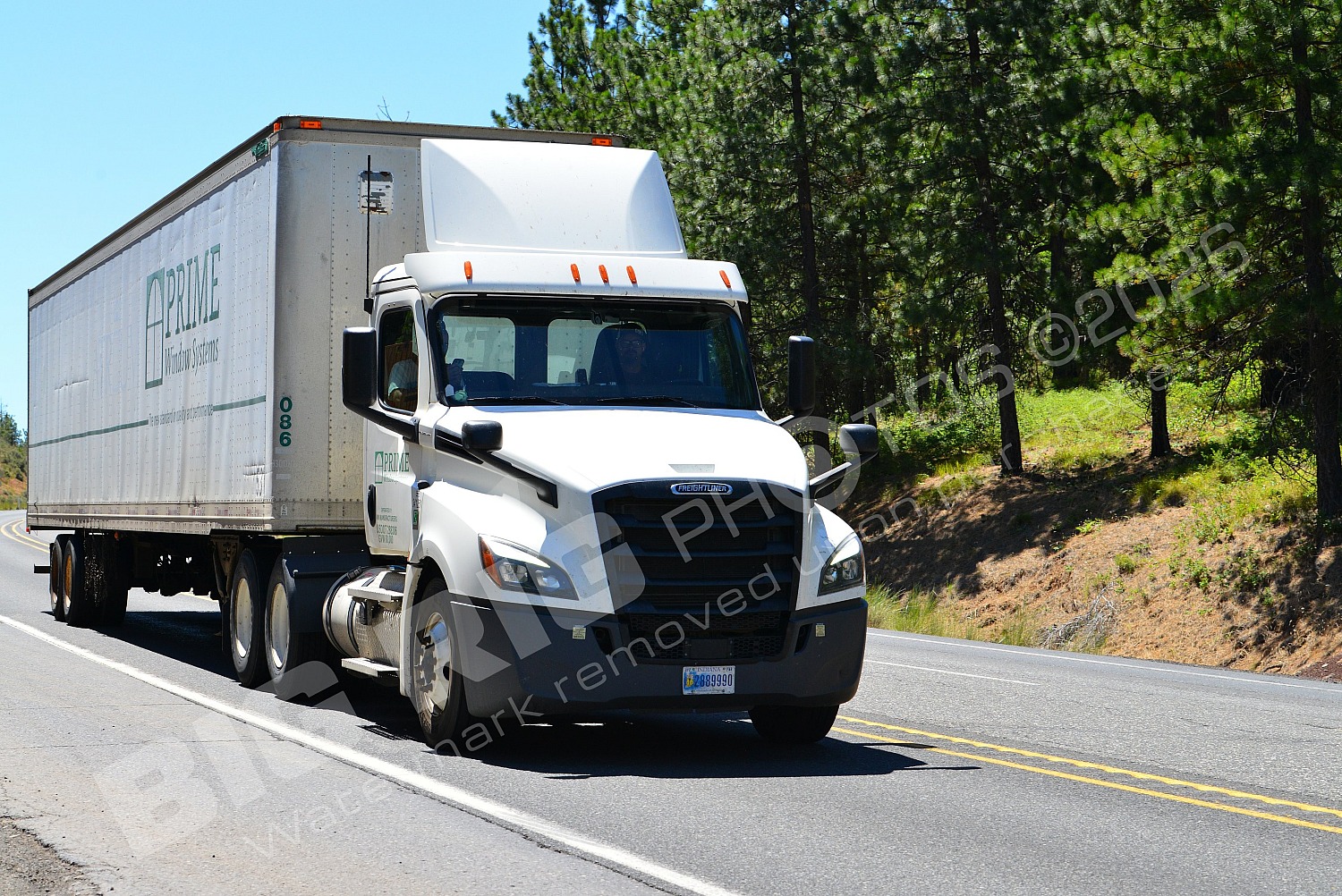 086, 2889990, BBB, Dry Van, Freightliner Trucks, Prime Window Sy