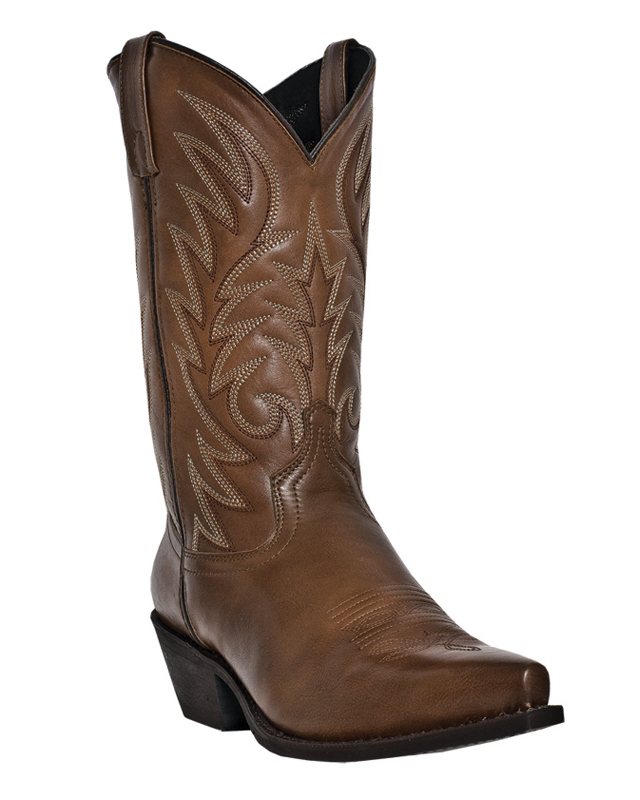 snip toe mens cowboy boots laredo mens brown leather tejada 12 quot snip toe stitch snip toe mens cowboy boots laredo mens brown leather tejada 12 quot snip toe stitch