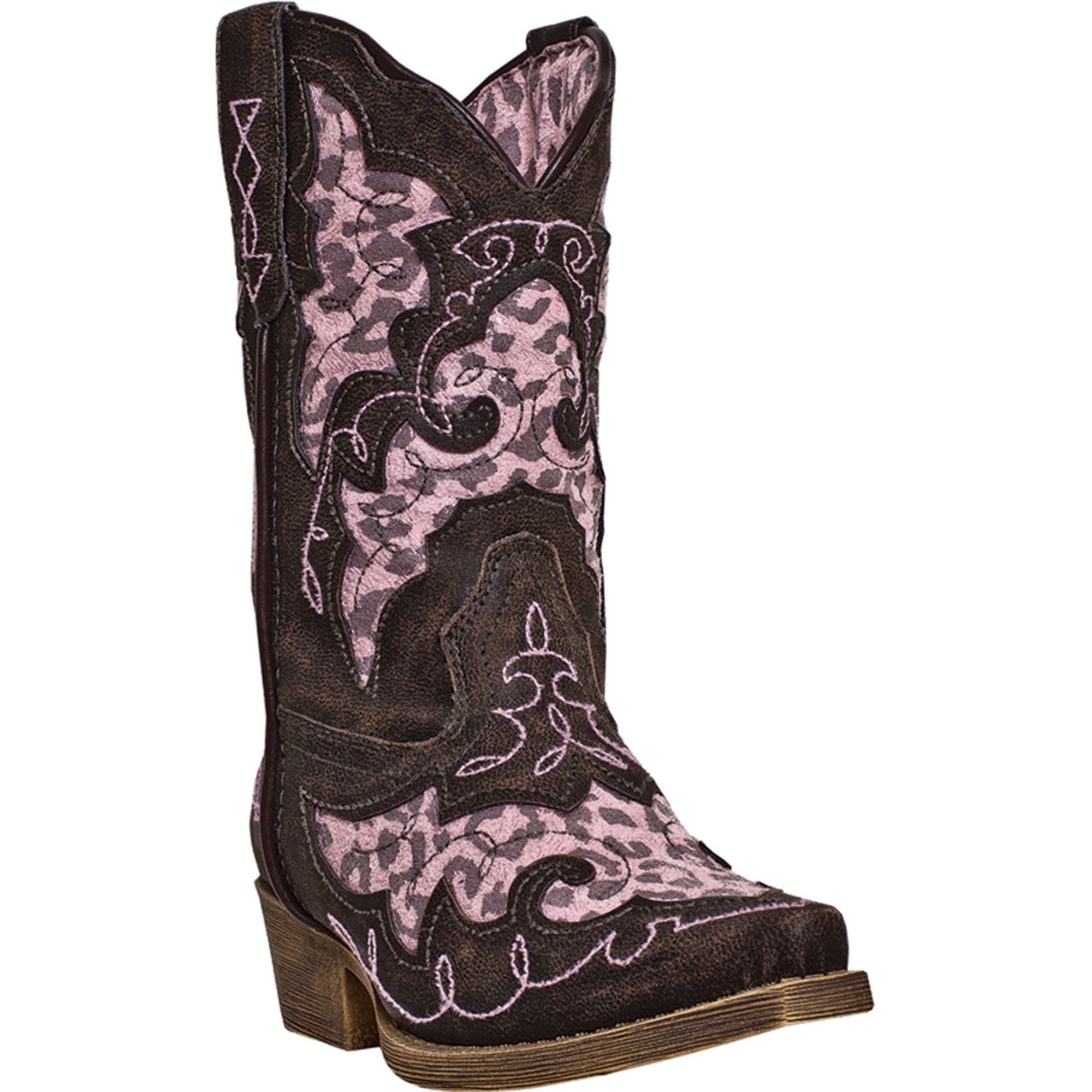 childrens leopard print boots