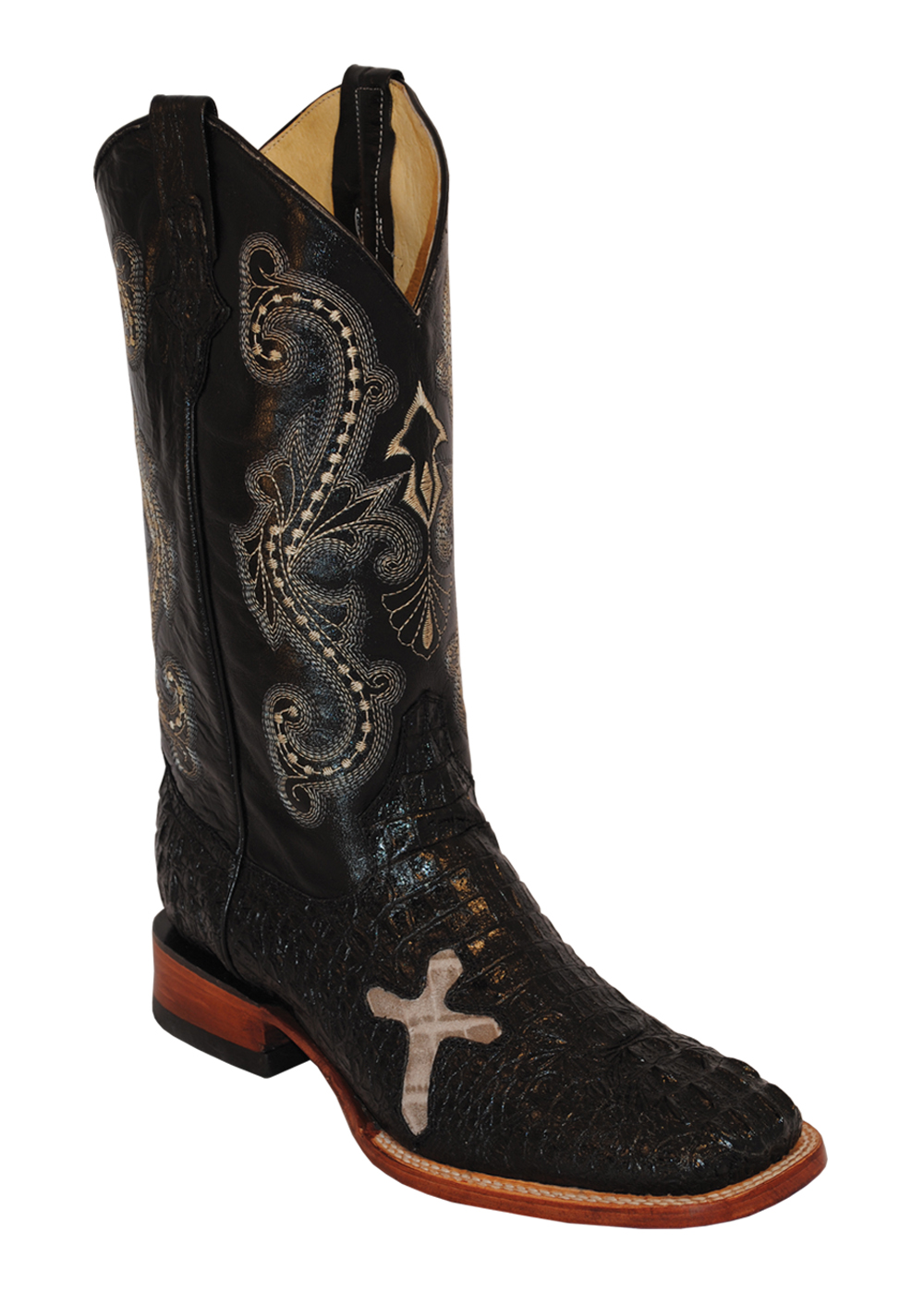 s ferrini boots mens ferrini black caiman crocodile print cross s toe 13 s ferrini boots mens ferrini black caiman crocodile print cross s toe 13