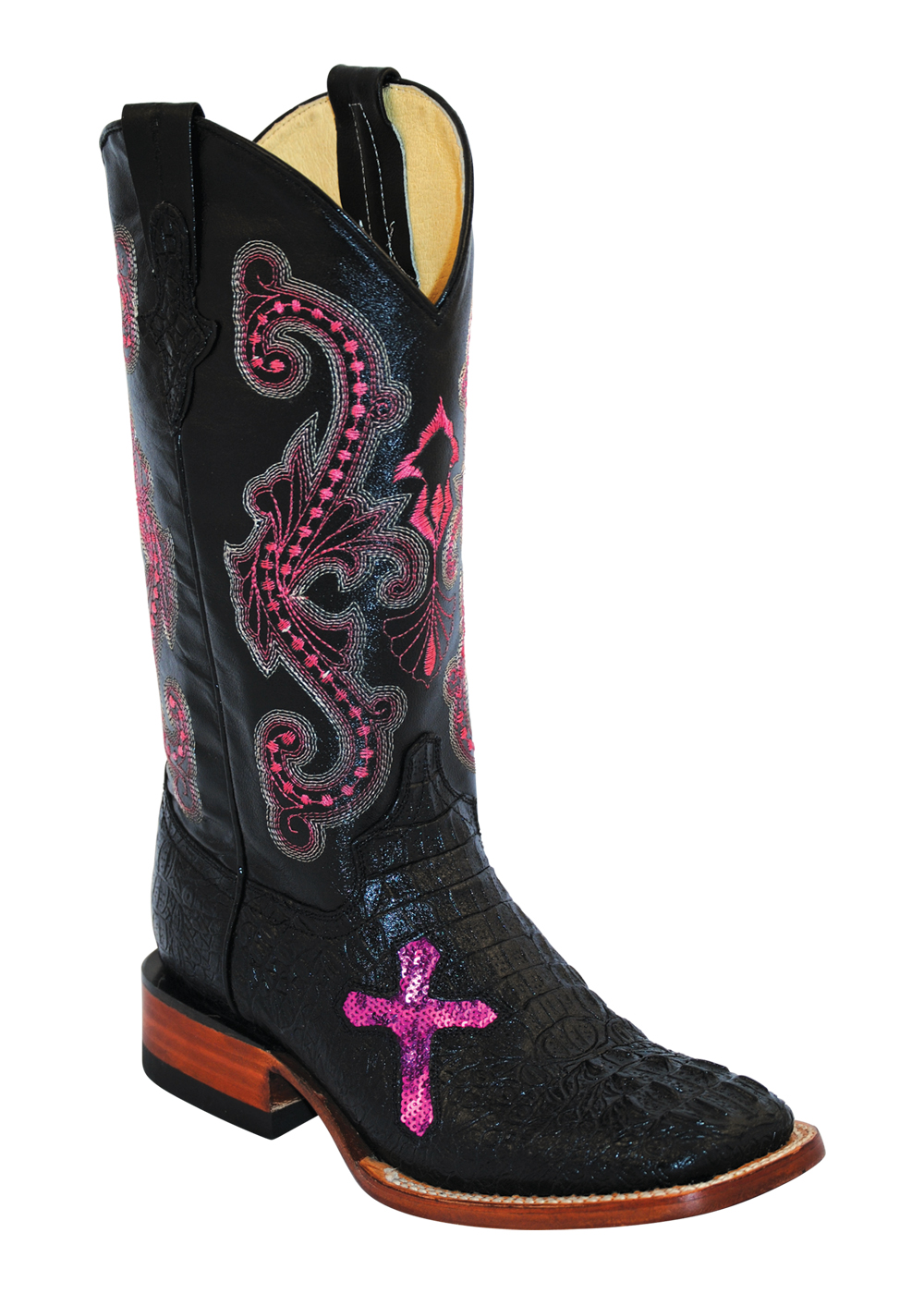 s ferrini boots womens ferrini black caiman crocodile print cross s toe s ferrini boots womens ferrini black caiman crocodile print cross s toe