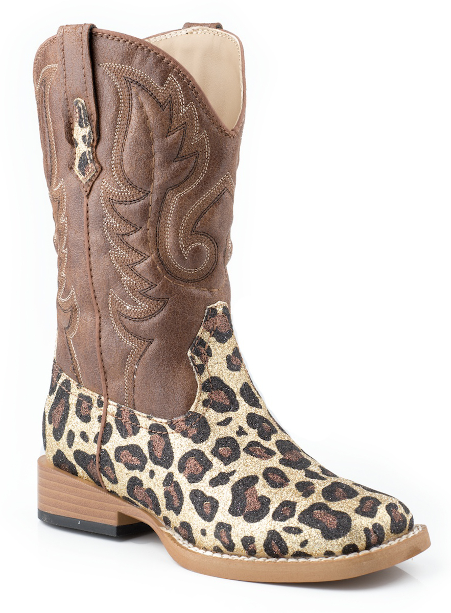 Toddler Leopard Print Boots Wonder Nation Lucky Leopard Ankle Boot