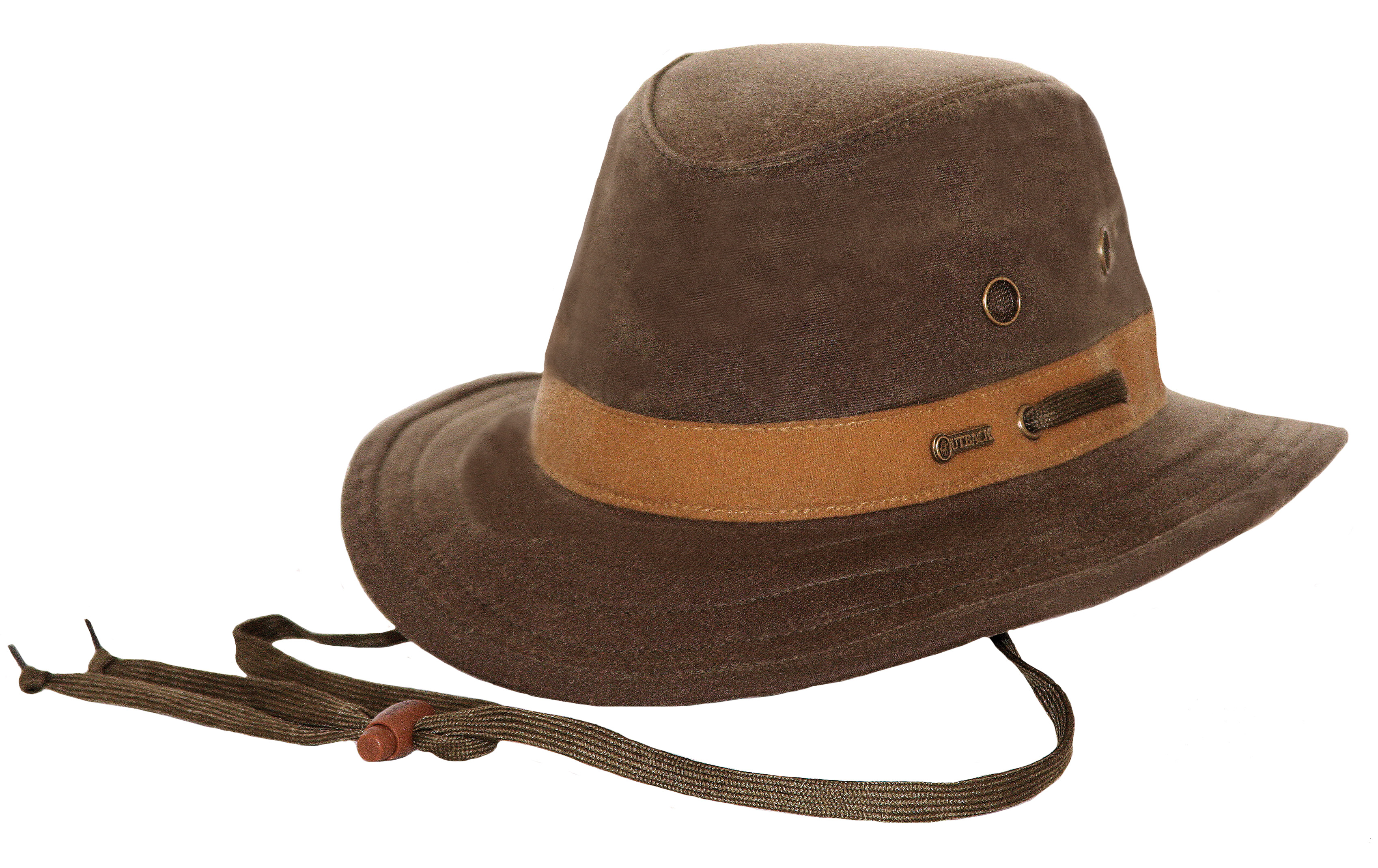 Outback Trading Co. Willis Mens Hat Sage 100 Cotton UPF Waterproof
