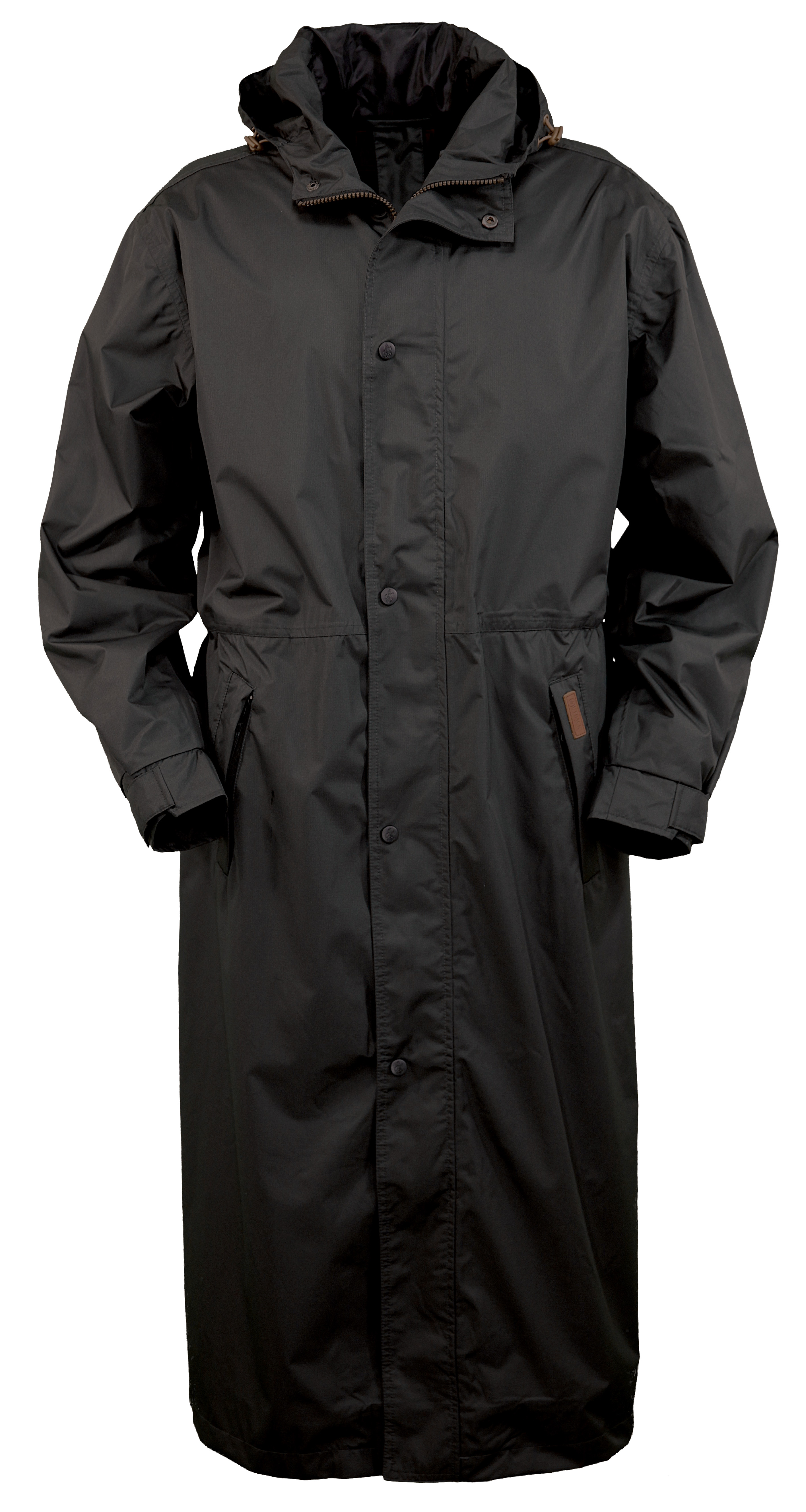 Outback Trading Co. PakARoo Duster Mens Coat Black Waterproof