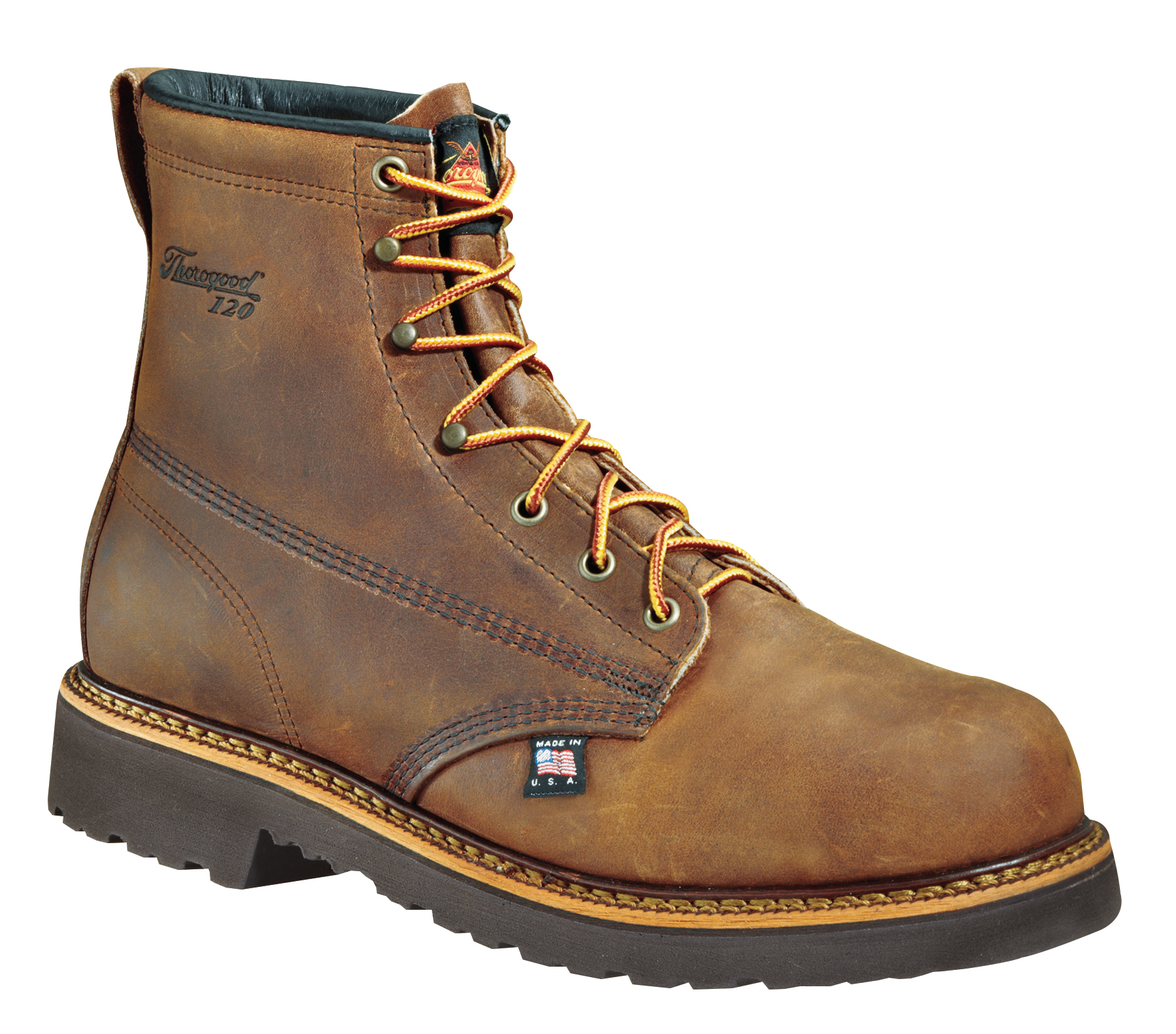 thorogood boots thorogood mens eh brown leather classics boots 6in plain thorogood boots thorogood mens eh brown leather classics boots 6in plain