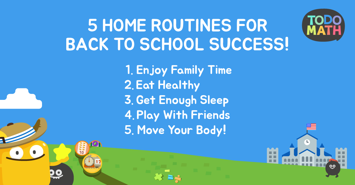 Five Essential Home Routines To Prepare For Back To School