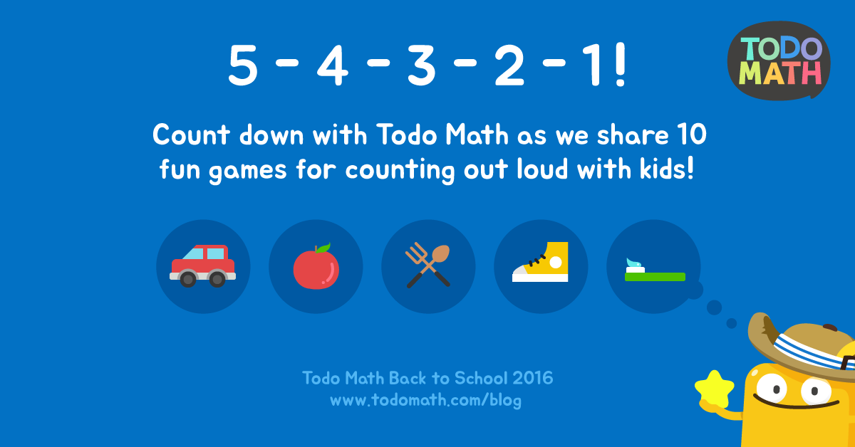 Ten Games For Counting Out Loud With Kids