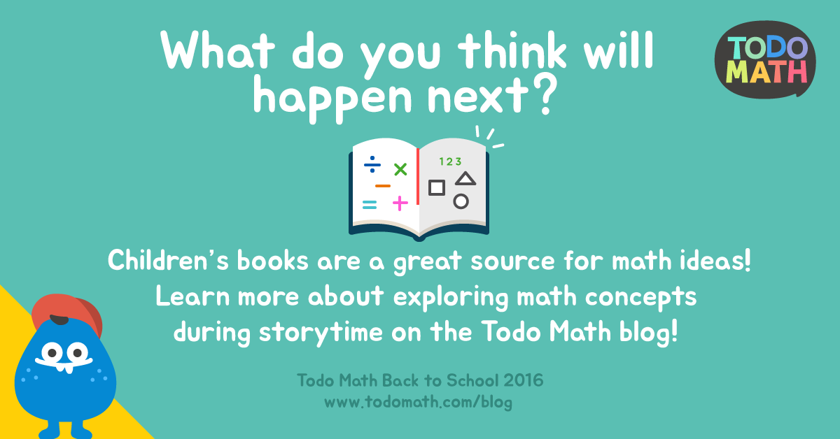 Children’s Books are a Great Source for Math Ideas