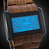 Kaidoku Wood Lcd Watches
