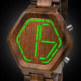 Night Vision Wood Led Watches