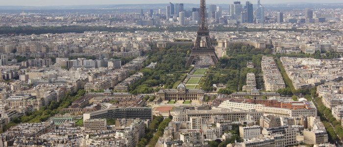 Paris View from Montparnesse tower