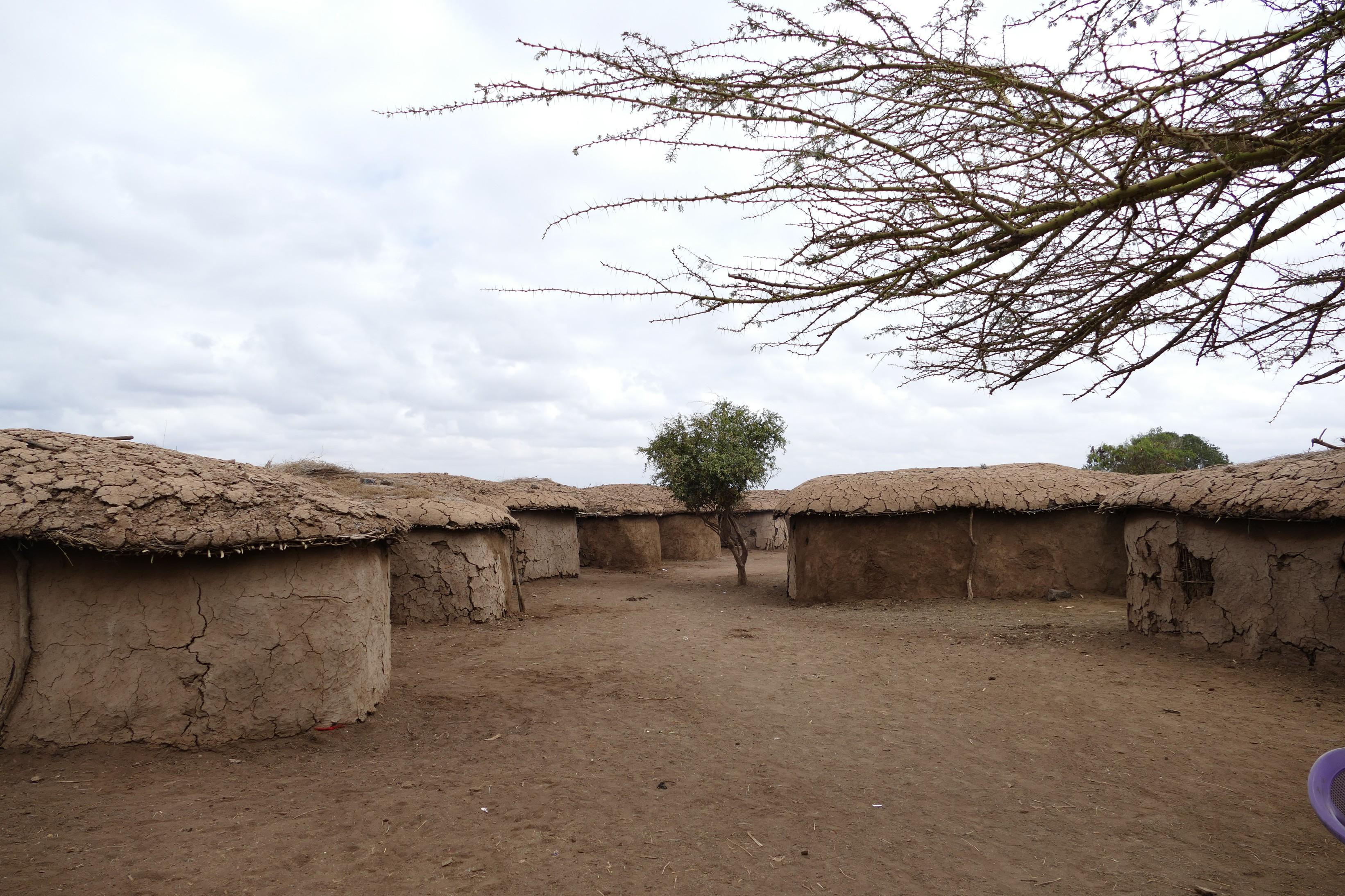 Maasai Mud homes