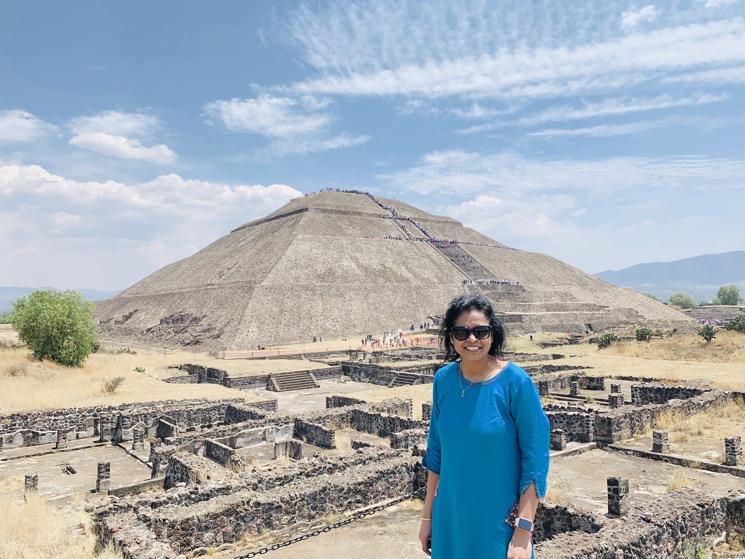 Pyramid of Sun (Behind)